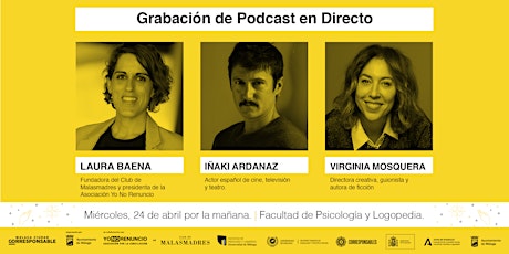 Podcast en Streaming en la Facultad de Psicología y Logopedia