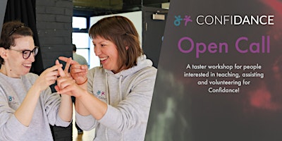 Confidance Open Workshop: Facilitators and Assistants primary image