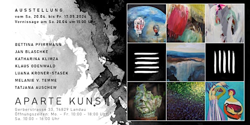 Aparte Kunst Galerie lädt zur zweiten Ausstellung ein. primary image