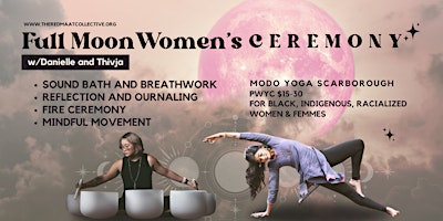 Immagine principale di Full Moon Women's Ceremony for BI&WoC 