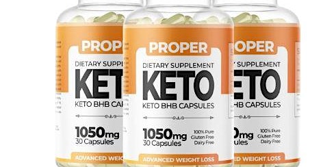 Proper Keto Capsules UK (NEW!) Keto BHB Pills Working & Consumer Reports!! primary image