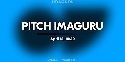 Imagem principal do evento Pitch Imaguru with early-stage investors