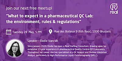 Hauptbild für What to expect in a pharmaceutical QC Lab: environment, rules & regulations