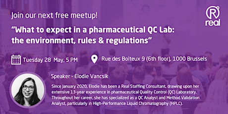 What to expect in a pharmaceutical QC Lab: environment, rules & regulations