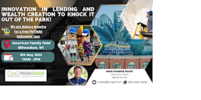 Primaire afbeelding van Innovation in Lending and wealth creation to KNOCK it OUT of the PARK!