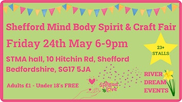 Imagem principal de Shefford Mind Body Spirit & Craft Fair May 2024