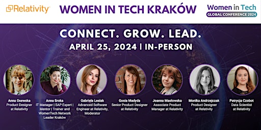 Primaire afbeelding van Women in Tech Krakow 2024