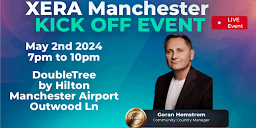 Imagem principal do evento Manchester XERA Kick Off Event