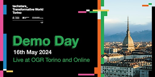 Imagem principal do evento Techstars Transformative  World Torino Demo Day 2024