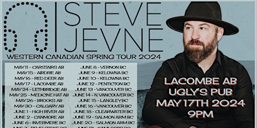 Immagine principale di Steve Jevne Western Canadian Spring Tour 2024 - Lacombe AB 