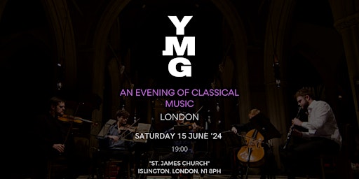 Hauptbild für Young Musicians Guild London Classical Concert