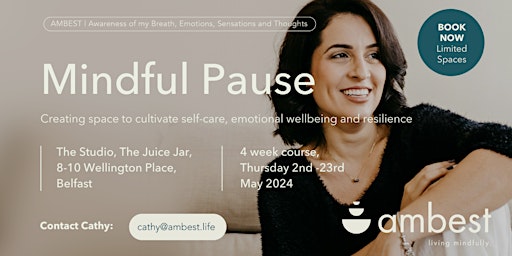 Imagem principal do evento A  Mindful Pause