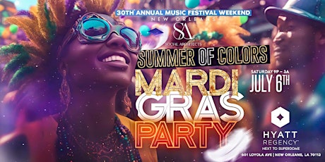 Imagem principal de 30TH ANNUAL MUSIC FESTIVAL WEEKEND - SUMMER MARDI GRAS PARTY