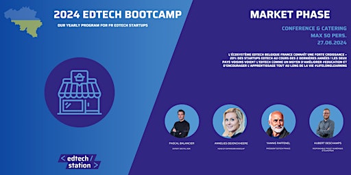 Hauptbild für Edtech bootcamp: market