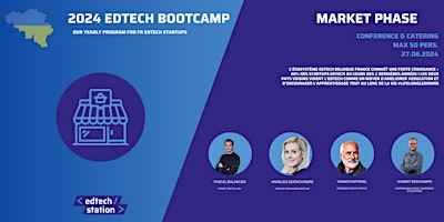 Hauptbild für Edtech bootcamp: market