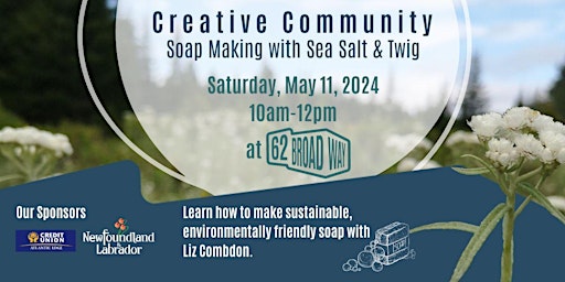 Hauptbild für Creative Community: Soap Making with Sea Salt & Twig