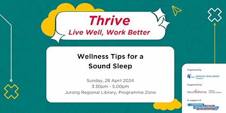 Primaire afbeelding van Wellness Tips for a Sound Sleep | Mind Your Body