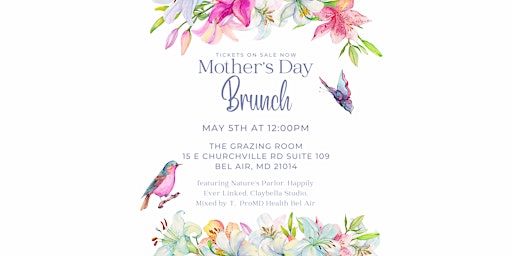 Image principale de Mother's Day Brunch & Blossoms