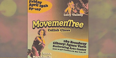 Imagem principal do evento MovemenTree Collab w/ Lucy Vallely & Anna Marchisello