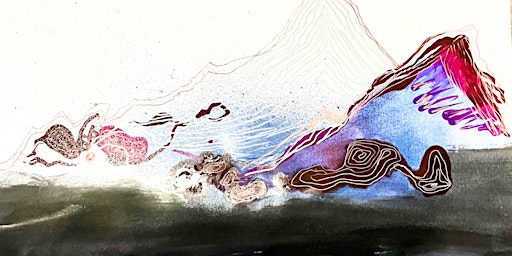 Imagem principal de Workshop | Mystical Abstract Landscape in Mixed Media