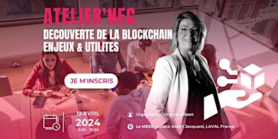 Club NEC atelier découverte de la blockchain enjeux et utilités primary image