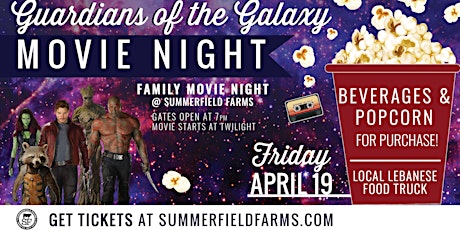 Movie Under The Stars: Guardians of the Galaxy