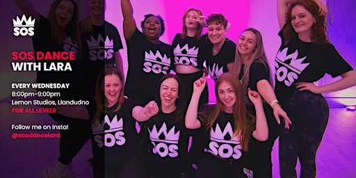 Imagem principal do evento SOS Dance Class with Lara Thomas // Girls Aloud - Sound of the Underground