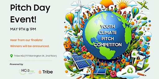 Imagem principal de Youth Climate Pitch Competition Pitch Day Event