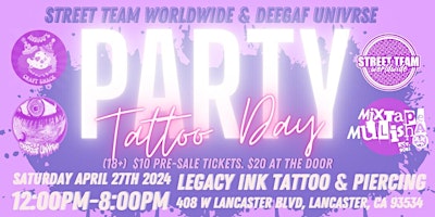 Tattoo Day Party part 2 primary image