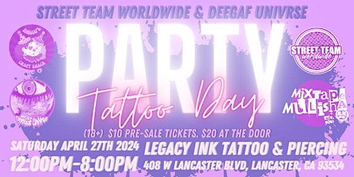 Tattoo Day Party part 2 primary image