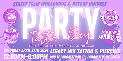 Imagen principal de Tattoo Day Party part 2