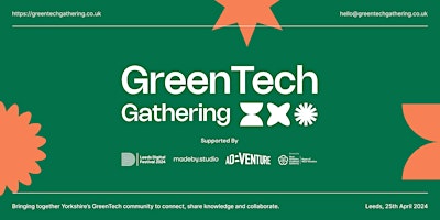 Imagem principal do evento GreenTech Gathering - 25th April 2024
