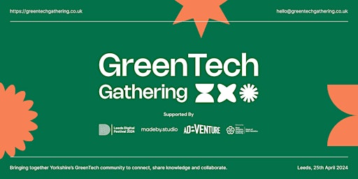 Imagem principal do evento GreenTech Gathering - 25th April 2024