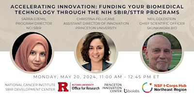 Primaire afbeelding van Information Session — Accelerating Innovation: Funding Your Biomedical Tech