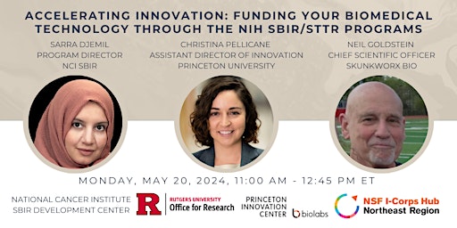 Information Session — Accelerating Innovation: Funding Your Biomedical Tech