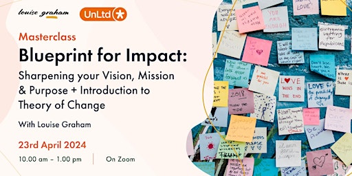Primaire afbeelding van Blueprint for Impact: Sharpening your Vision, Mission & Purpose