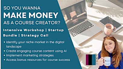 Workshop: Become a Profitable Online Course Creator