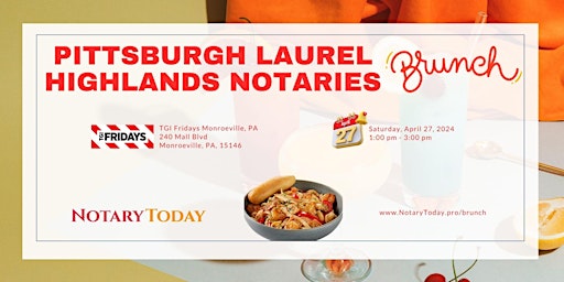 Primaire afbeelding van Pittsburgh Laurel Highlands Notaries Brunch