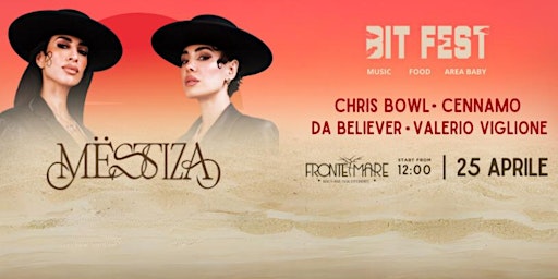 Primaire afbeelding van 25 APRILE FRONTEMARE / International guest : MESTIZA x BIT FEST