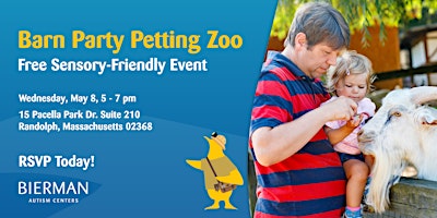 Hauptbild für Barn Party Petting Zoo Extravaganza  at Bierman Autism Centers!