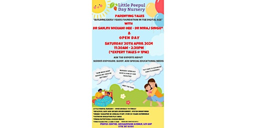 Image principale de LITTLE PEEPUL DAY NURSERY OPEN DAY