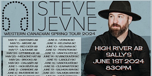 Imagem principal do evento Steve Jevne Western Canadian Spring Tour 2024 - High River AB