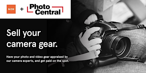 Imagem principal do evento Sell your camera gear (free event) at Photo Central