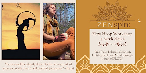 ZenSpin: Flow Hoop Workshop - 4-week Series primary image