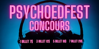 Concours - Psychoedfest primary image