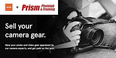Imagem principal do evento Sell your camera gear (free event) at Prism Photo & Framing