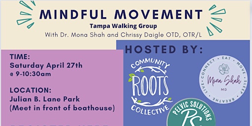 Imagem principal do evento Mindful Movement - Tampa Walking Group