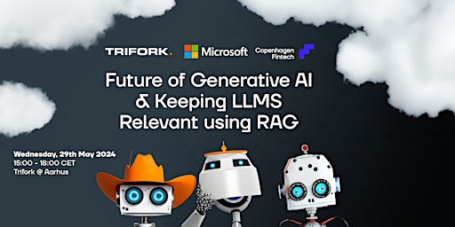 Imagem principal do evento The Future of Generative AI & Keeping LLMs Relevant using RAG