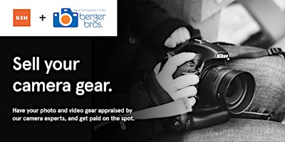 Sell your camera gear (free event) at Berger Bros.  primärbild