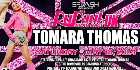 Tomara Thomas from RuPaul's Drag Race UK